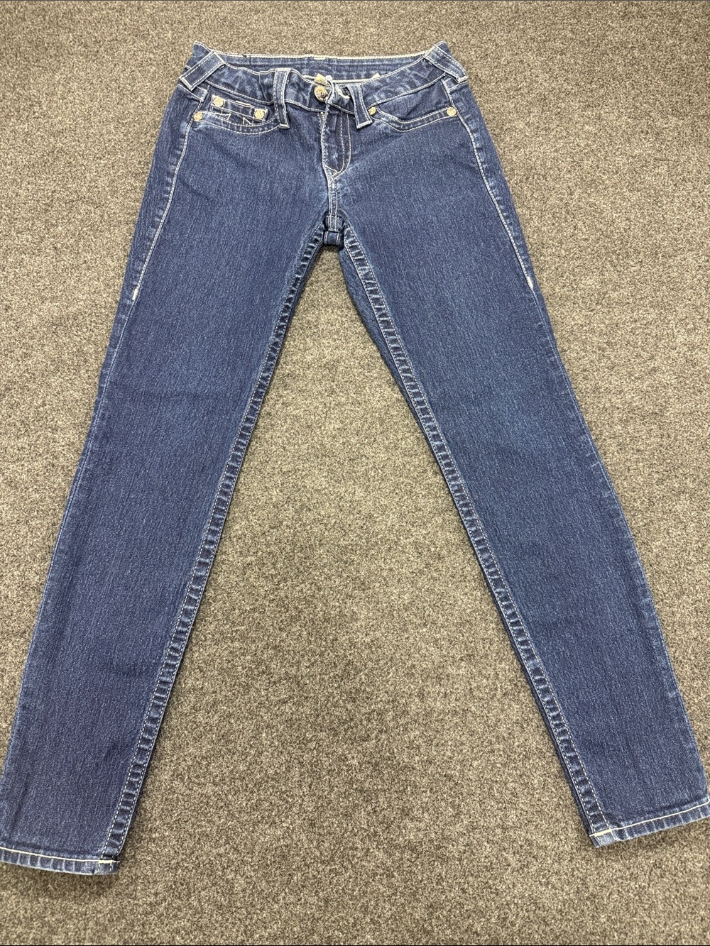 True Religion Dark Blue Women's Skinny Jeans